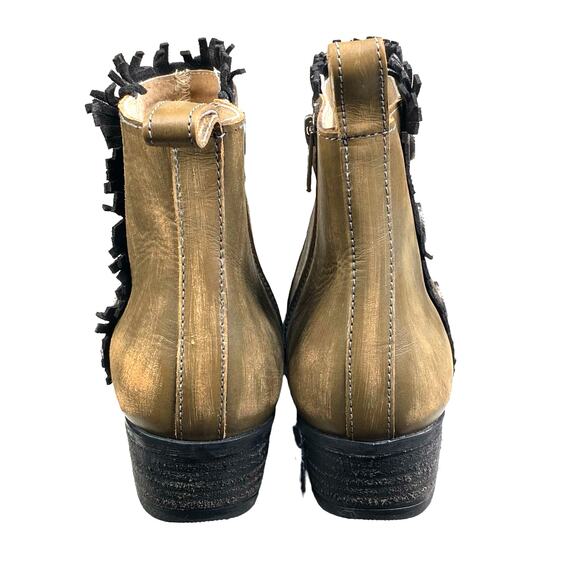 Corral Women’s Brown Leather Distressed Western Ankle Boot Size US 8 - Picture 8 of 12